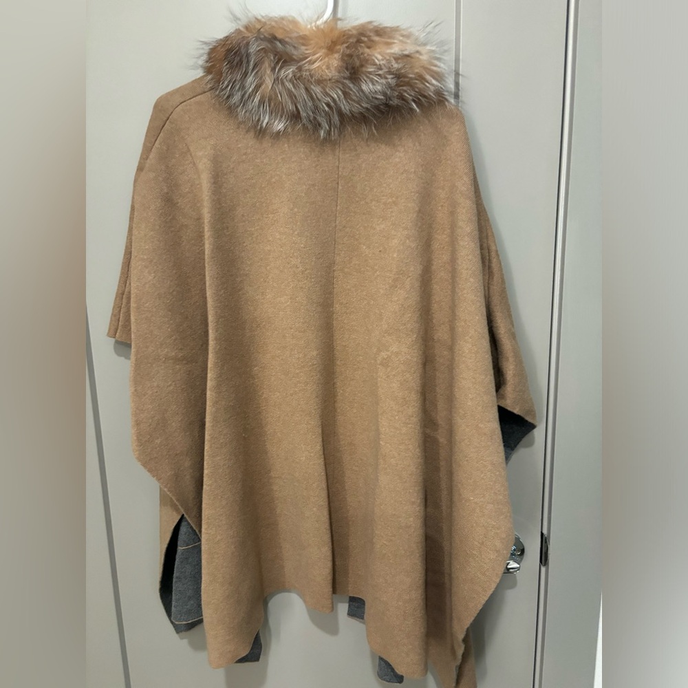Sofia Cashmere Cape - image 2